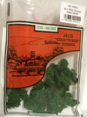 Javis  JTREE3 No:3 Tree Foliage Dark Green